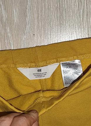 Леггинсы утепленные h&amp;m на 9-10 лет 4