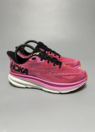 Кросівки для комфортної ходьби бігу тренувань hoka one one clifton 9 оригінал 1127896 rsrw
