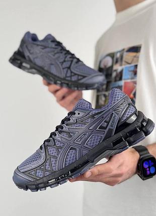 Чоловічі кросівки asics gel-kayano 20 indigo fog black