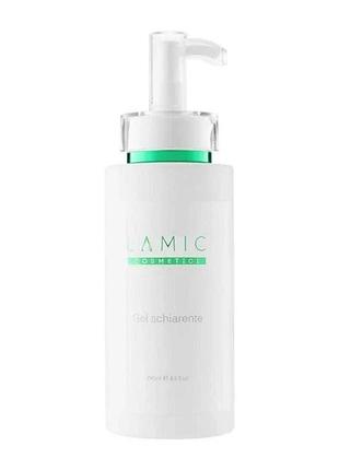 Аппаратный освещающий гель lamic gel schiarente 250 мл