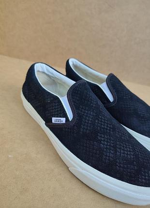 Стильные кожаные мокасины, кеды vans 3