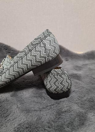 Туфли мокасины кожа 6
