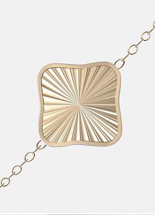 Браслет burker flora gold bracelet 6