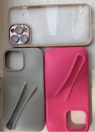 Чохол apple iphone 13 pro max силіконовий, прозорий