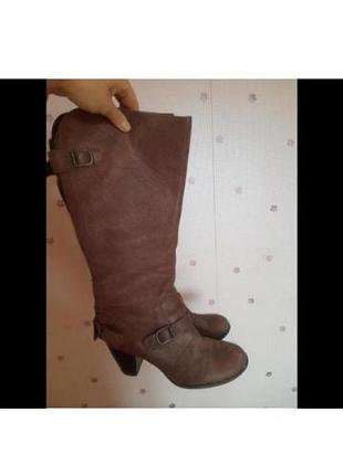 Чoботи високі демі clarks, p.39. нат шкіра