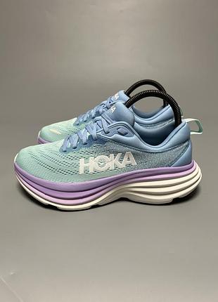 Кросівки для комфортної ходьби бігу тренувань hoka one one bondi 8 оригінал 1127952 abso