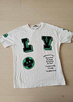 Футболка louis vuitton белая,l