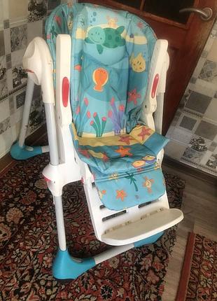 Стільчик для годування chicco polly 2