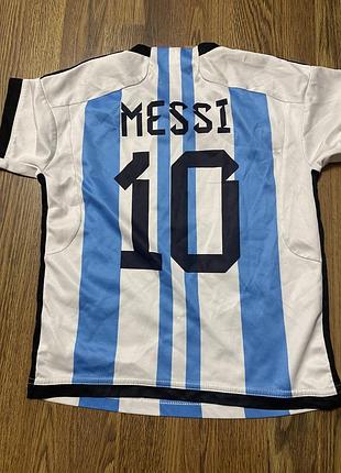 Футболка messi 10 для мальчика 6-8лет