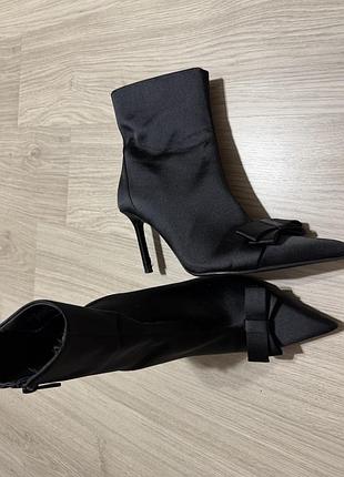 (с) ботильйони черевики zara 37 4
