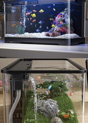 Акваріум xiaomi quange lazy fish white 4