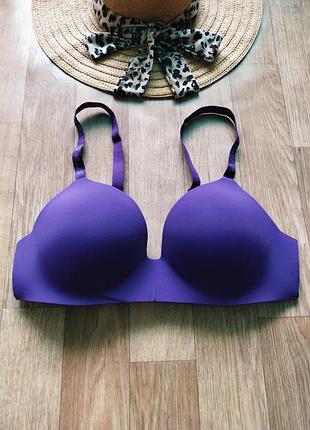 Эффектный бесшовный бюстгальтер 90в victoria’s secret