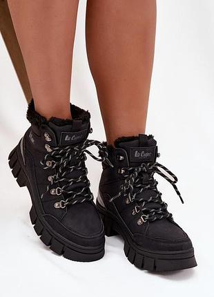 Женские ботинки низкие lee cooper 194673 41 26,5 см черный (2200005142608)