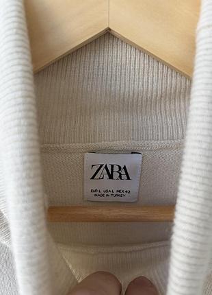 Мʼякий шерстяний гольф zara 4