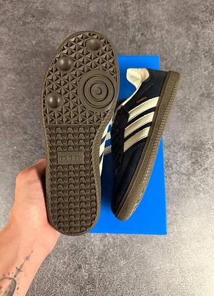 Кроссовки adidas samba blue white 5