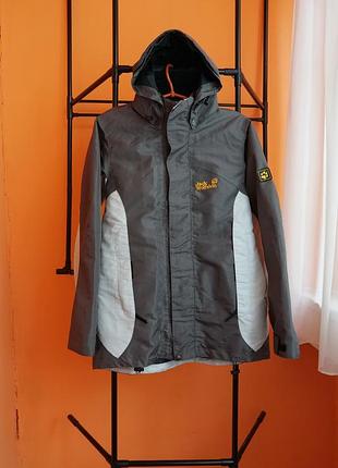 Jack wolfskin texapore m | сіра мембранна куртка з капюшоном
jack wolfskin outdoor jacket | waterproof grey