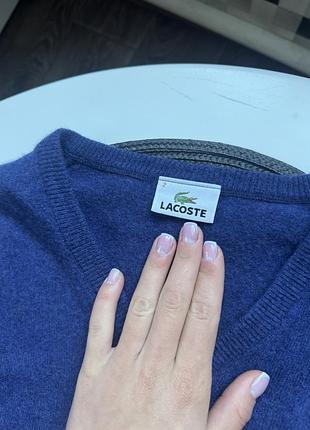 Пуловер lacoste з шерстю 2