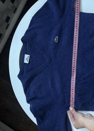 Пуловер lacoste з шерстю 5