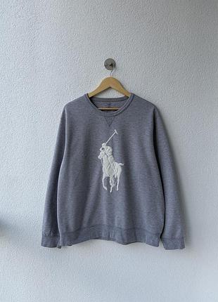 Світшот з великим лого polo ralph lauren
