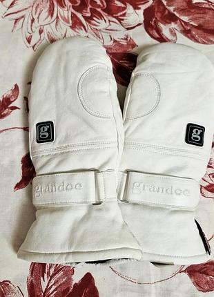 Шкіряні рукавички grandoe 7