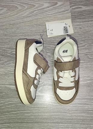 Детские кроссовки для мальчика h&amp;m 28р