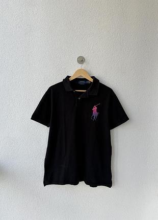 Поло з градієнтним лого polo ralph lauren