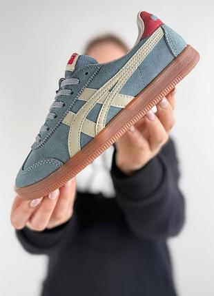 Женские кроссовки asics onitsuka tiger tokuten blue white red