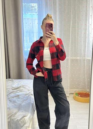Сорочка у клітинку zara