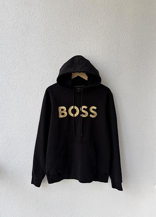 Худі з вишитим лого boss