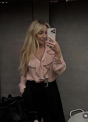 Сорочка блуза zara 3