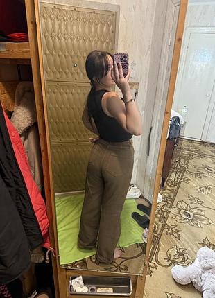 Джинси bershka wide leg 6