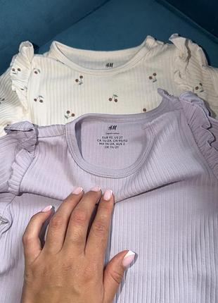 Набір костюмчиків для дівчаток h&m 3