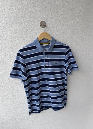 Полосате поло lacoste 3