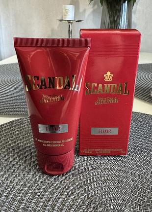 Чоловічий парфумований гель для душу jean paul gaultier scandal pour homme all-over shower gel