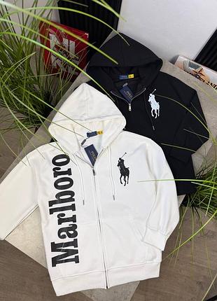Зіп худі polo ralph lauren marlboro