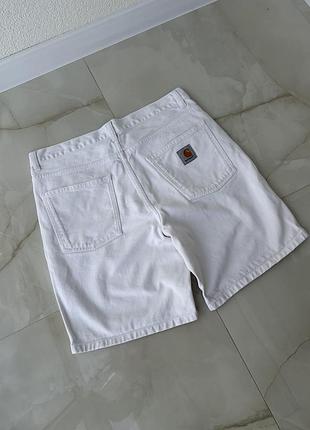 Білі шорти carhartt 3