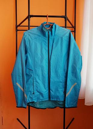 B’twin синяя велосипедная ветровка | decathlon cycling jacket
легкая ветрозащитная куртка b’twin с рефлективными полосами