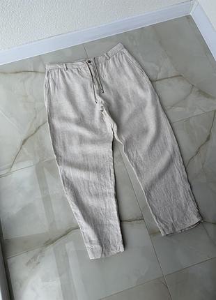 Лляні штани zara 3