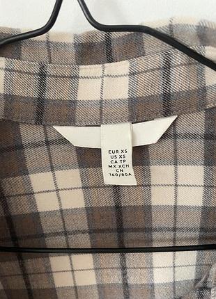 Рубашка в клетку h&amp;m 4