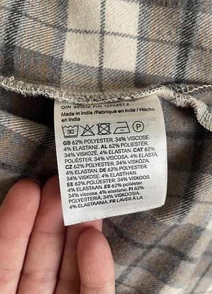 Рубашка в клетку h&amp;m 5