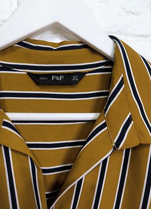 Блуза рубашка f&f 3