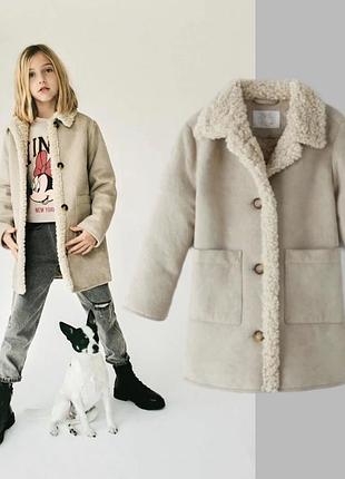 Дублянка zara 128 см на дівчину