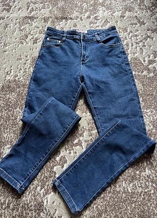 Джинси скіні сині