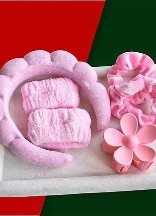 🌸 набор аксессуаров для волос и ухода (все в одном комплекте) 🌸
