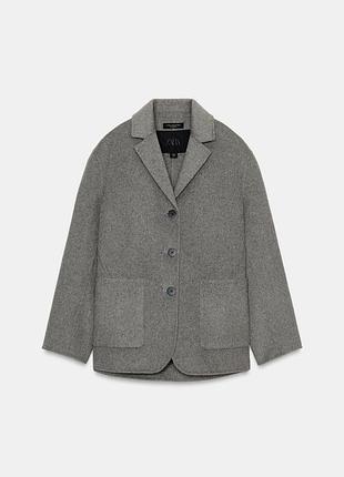 Блейзер з вовни від  zara