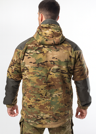 Кофта флисовая shark skin military multicam (мультикам) 3