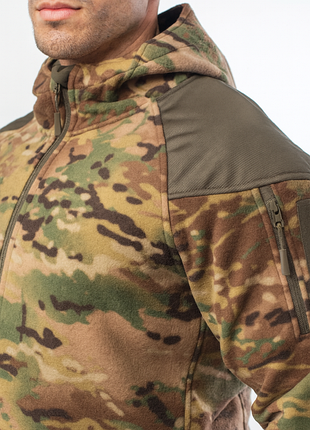 Кофта флисовая shark skin military multicam (мультикам) 5