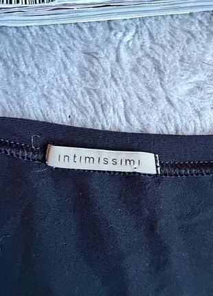 Черный лонгслив размер л intimissimi 6