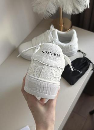 Кросівки numeris lace white білі нумеріс 2