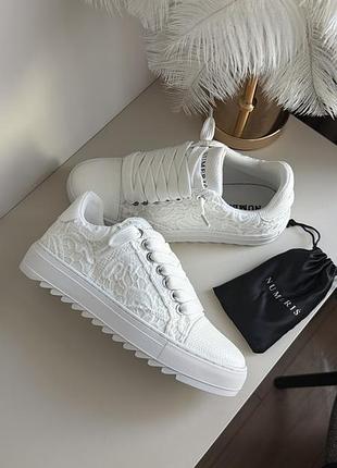 Кросівки numeris lace white білі нумеріс 3